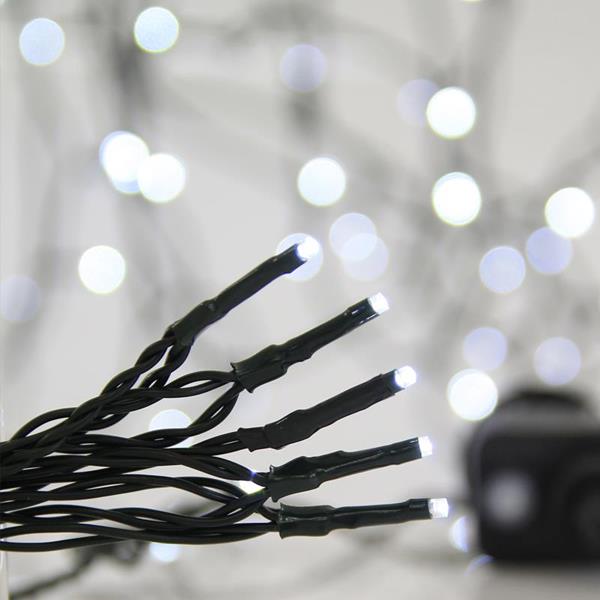 Χριστουγεννιάτικα λαμπάκια 700LED λευκό πρόγραμμα