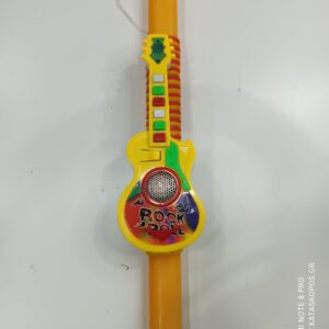 Λαμπάδα αρωματική πορτοκαλή κερι κυθάρα. Δουλέυει με μπαταρίες.